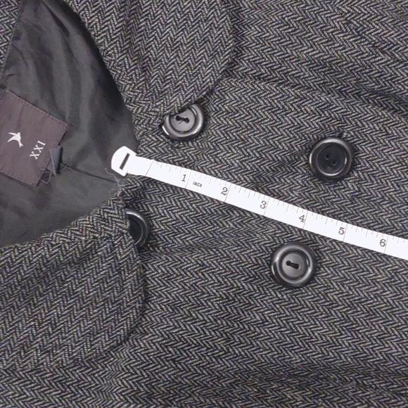 Women's XXI Pea Coat with flair - Picture 8 of 12